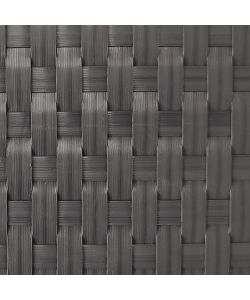 TENAX Striscia Frangivista Antracite 19x205 cm in HDPE con Clip Fissaggio