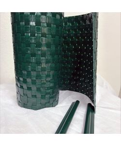 TENAX Striscia Frangivista Verde 19x205 cm in HDPE con 2 Clip Fissaggio