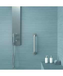 Metaform Maniglione Safe Medium Inox Spazzolato 45 cm - Supporto Doccia