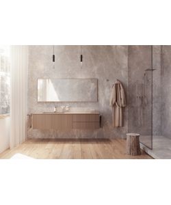 Metaform Portasciugamani da parete Trend cromato 35 cm moderno minimal