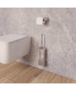 Metaform Porta Rotolo Aperto Trend Cromo - Accessorio Bagno 7,3x5x14,7 cm