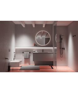 Metaform Porta Spazzolini Trend Nero Matt 10,9x11 cm