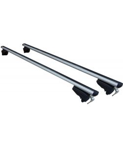 M-Profile coppia di barre portatutto 135cm per auto con railing