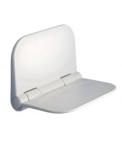 Gedy Sedile Ribaltabile Dino per Doccia Bianco Ergonomico 35x20 cm