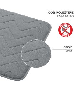 Tappeto Mousse Grigio