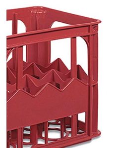 Stefanplast Portabottiglie Cantina - Rosso - 12 Posti