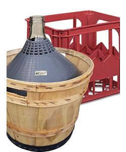 Stefanplast Portabottiglie Cantina - Rosso - 12 Posti