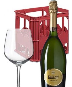 Stefanplast Portabottiglie Cantina - Rosso - 12 Posti