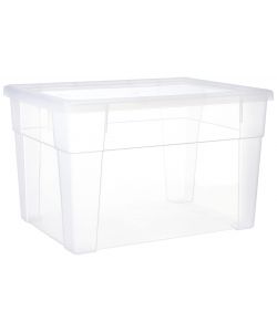 Stefanplast Box Contenitore Visualbox - Trasparente - 39x29x24 cm