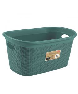 Cesta Elegance Green 38X58 H 28 Stefanplast