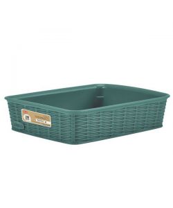 Cestino Elegance Green Cm 20X14 H 6 Stefanplast