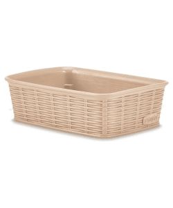 Stefanplast Cesta Elegance Small 20x14x6 cm color cashmere per ordine