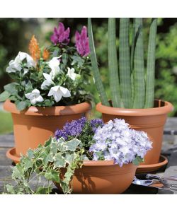 Stefanplast Sottovaso Tondo - Coccio - 20 cm