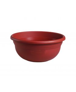 Stefanplast Vaso in Plastica - Colore Coccio - Ø 30 cm H 12 cm