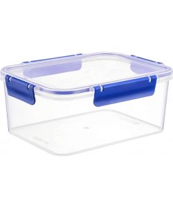 HeH Contenitore Alimentare Easymix Rettangolare 2900 cc Blu Trasparente