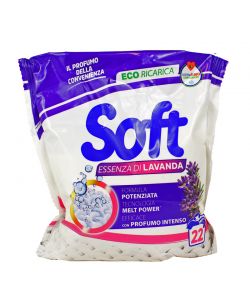 Soft Detersivo in Polvere per Lavatrice Lavanda 1,1kg - 22 Lavaggi
