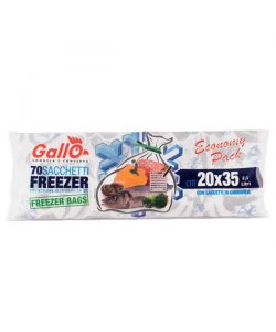 Sacchetti Freezer Rotolo Cm 20X35 Pz 70 Gallo