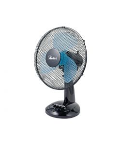 Ardes Ventilatore da Tavolo 40W D.30cm - Nero e Turchese - 3 Velocit�