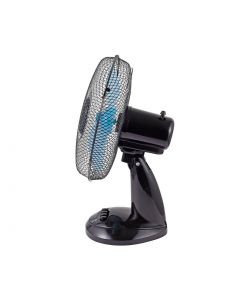 Ardes Ventilatore da Tavolo 40W D.30cm - Nero e Turchese - 3 Velocità