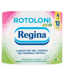 Rotoloni Regina Eco carta igienica 4 rotoli