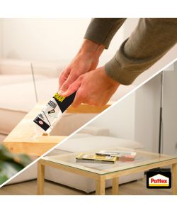 Pattex Adesivo Millechiodi Crystal trasparente 90g per montaggio oggetti