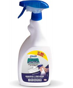 Ariasana Spray Antimuffa Smuffer Pro 250 ml Trasparente per Interni ed Esterni