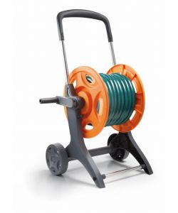 G.F. Carrello avvolgitubo Eurotank Plus arancione con tubo da 20 m - 1/2'