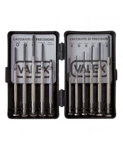 Valex Cacciaviti Precisione 11 Pezzi Multicolore Lunghezza 73-108 mm