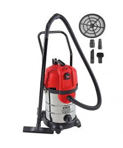 Valex Aspiratore Polvere e Liquidi Ciclonico 1600W 30lt Inox