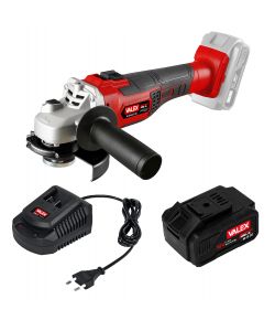 Valex Smerigliatrice Angolare Brushless 18V 3Ah 115/125mm - Kit Completo