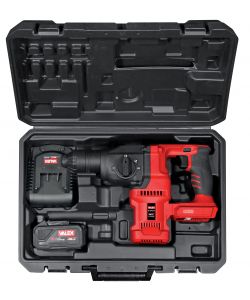Valex Martello Perforatore OneAll 4A 18V Batteria 4Ah in Valigetta