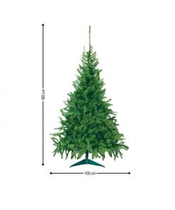 Albero di Natale Canadian - Verde - 180 cm - 500 Rami