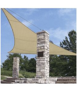 Verdelook Tenda a vela triangolare 5x5x5 m Ecr� polietilene resistente