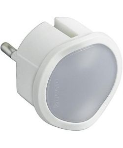 Bticino Kit - Adattatore Spina Standard Tedsca +Luce Emergenza Bianco