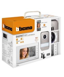 Kit Videocitofono Monofamiliare Bticino Easykit WIFI 2 fili monitor 7 Pollici