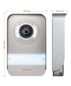 Kit Videocitofono Monofamiliare Bticino Easykit WIFI 2 fili monitor 7 Pollici