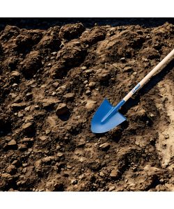 Vanghetto a Punta con Manico in Faggio Naturale - 18/21.5 cm