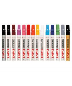 Saratoga Pennarello Indelebile Paint Blu Punta Media 0,5mm per Vetro