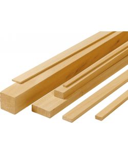 PIRCHER Listello in Legno Samba Piallato 30x50x2500 mm Falegnameria Interni