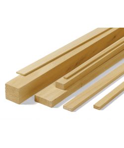 Pircher Listello Legno Samba Piallato 50x50x2500 mm per Falegnameria