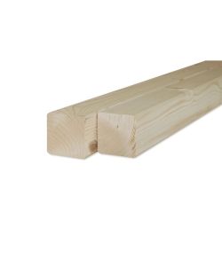 Pircher Listello Abete piallato 80x80x3000 mm per bricolage e mobili