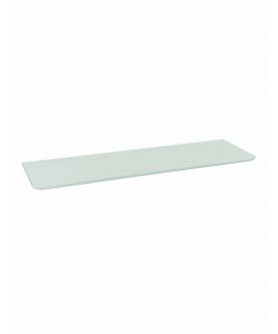 Pircher Mensola in Vetro Satinato 600x120x8 mm - Finitura Elegante e Pratica