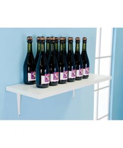 Pircher Mensola in Melaminico Bianco - 40x100 cm, Design Elegante