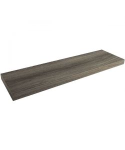 Pircher Ripiano Melaminico 4 Lati Bordati Rovere Grigio 18x200x1500 mm