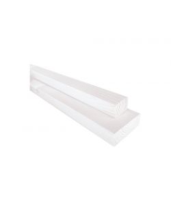 Abete - Listello Piallato 4 Lati Bianco 10x20x1000 mm Certificato PEFC