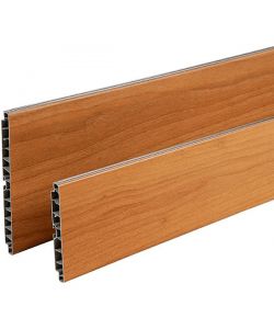Pircher Zoccolo Battiscopa Cucina Noce 100x610 mm Finitura Elegante