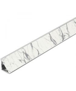 Pircher Alzatina triangolare per top cucina Calcutta 30x30x3000 mm