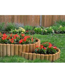 Bordura Giardino in Conifera Impregnata - Naturale - 200x20 cm