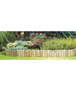 Bordura Giardino in Conifera Impregnata - Naturale - 200x20 cm