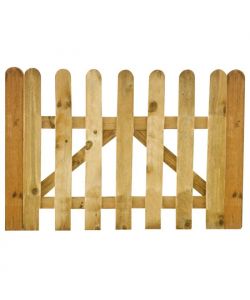 Pircher Recinzione in Legno di Conifera - Naturale - 180x70 cm